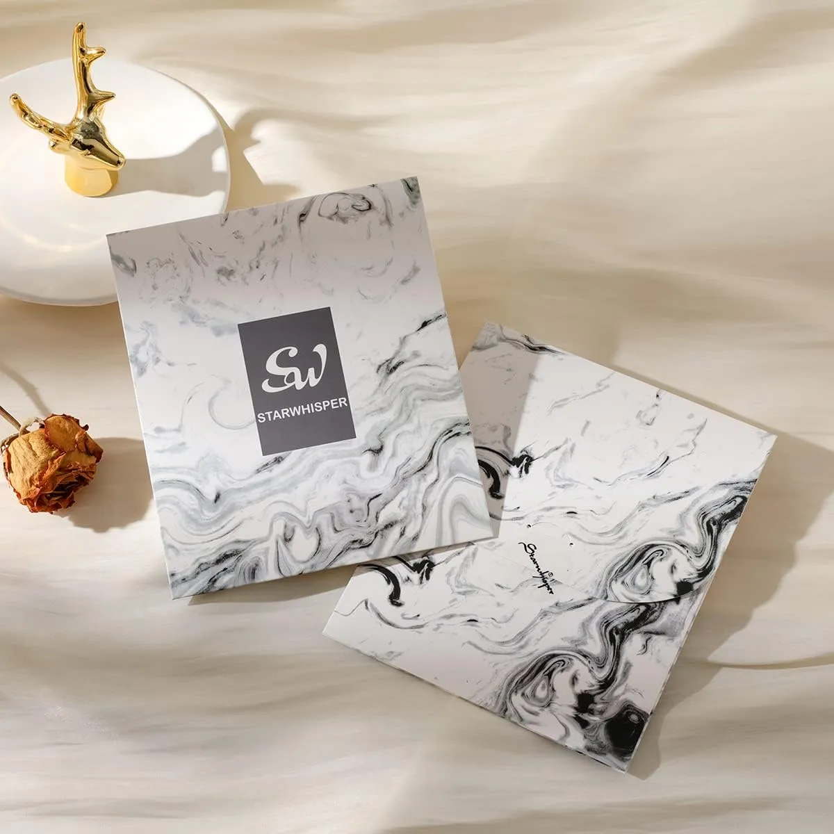 STARWHISPER 100% Pure Mulberry Silk Scarf-27''x27'' 14MM Pure Silk Twill Scarf for Women Square Scarf with Gift Packaging