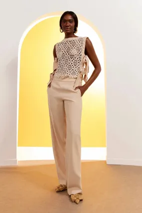 Straight Tailored Pants