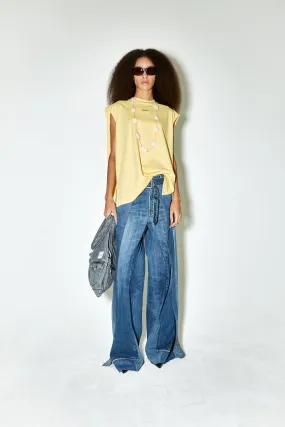 TOSCA top light yellow