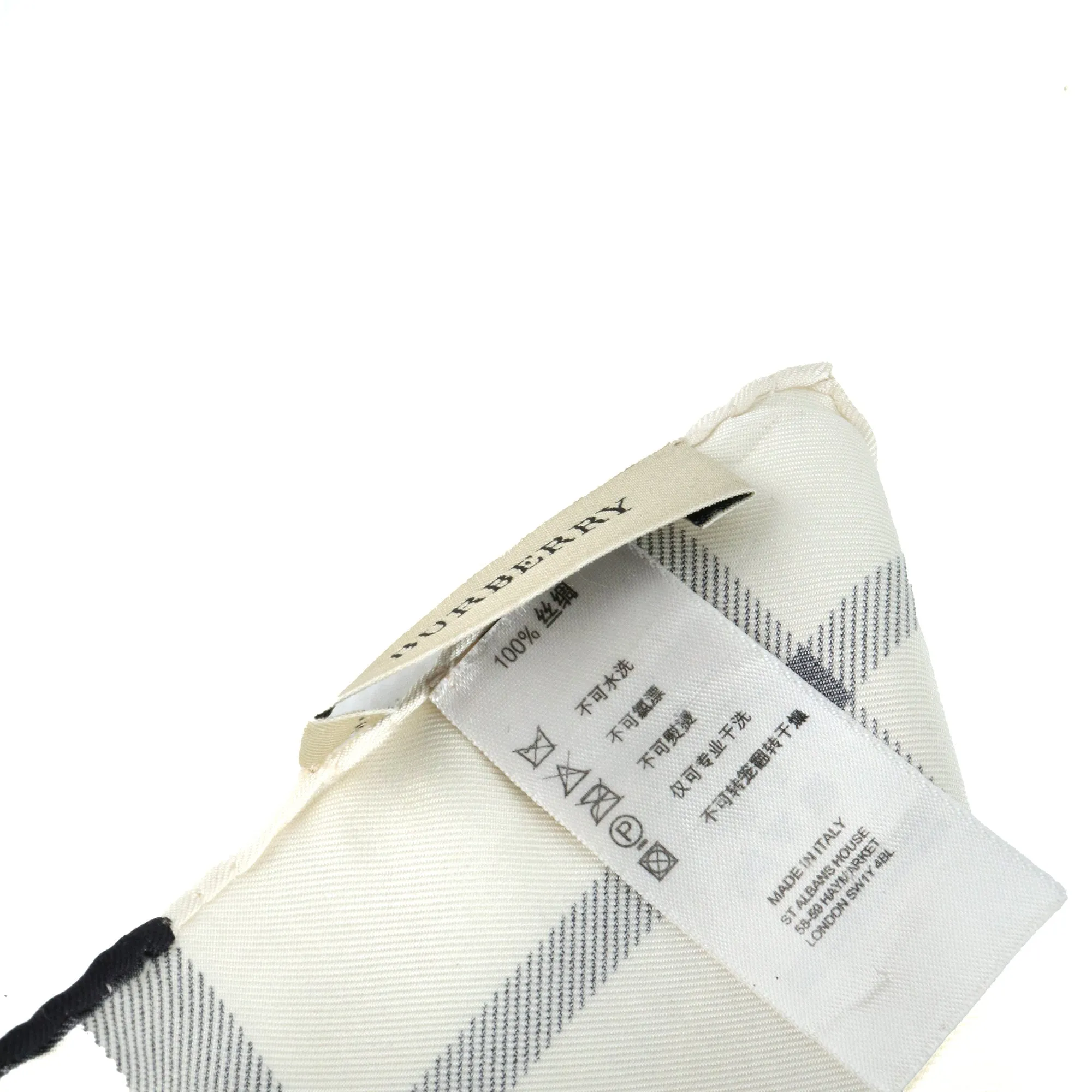 Trendy Inspired Burberry Burberry Silk Handkerchief