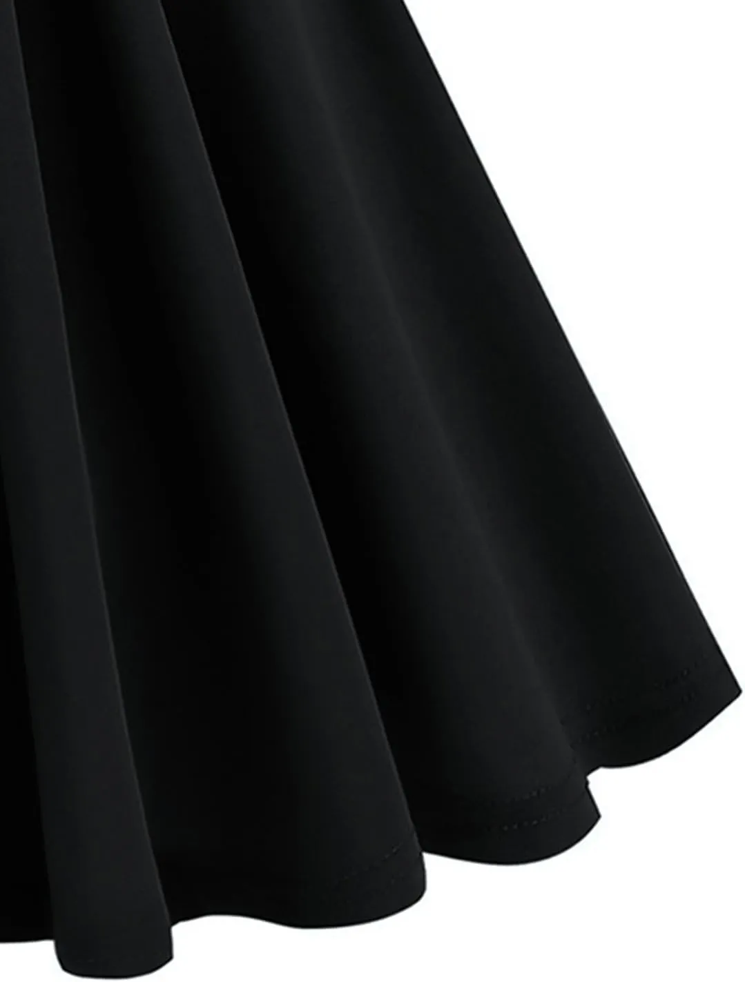 Vintage A-Line Dress for Women Notch Lapel Collar Button Down Dress Elegant Pleated Long Sleeve Solid Maxi Dress