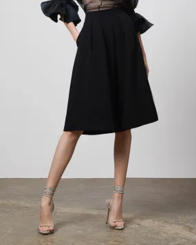 Wide Pleated Shorts