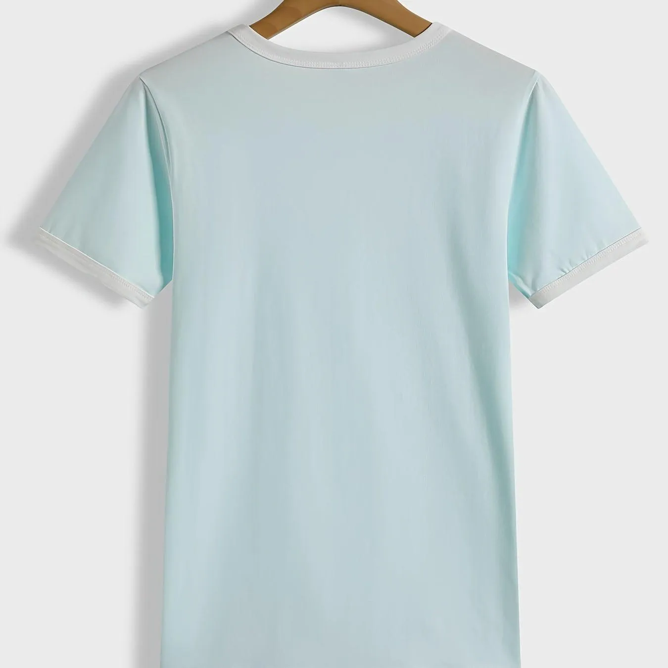 Women's Casual Loose Fit Crew Neck Short Sleeve Summer T-Shirt - Soft Everyday Comfort Top