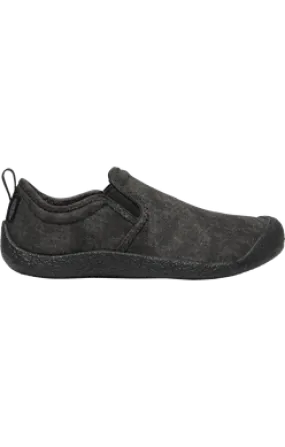 Women's Howser Canvas Slip on in Black/Black CLOSEOUTS