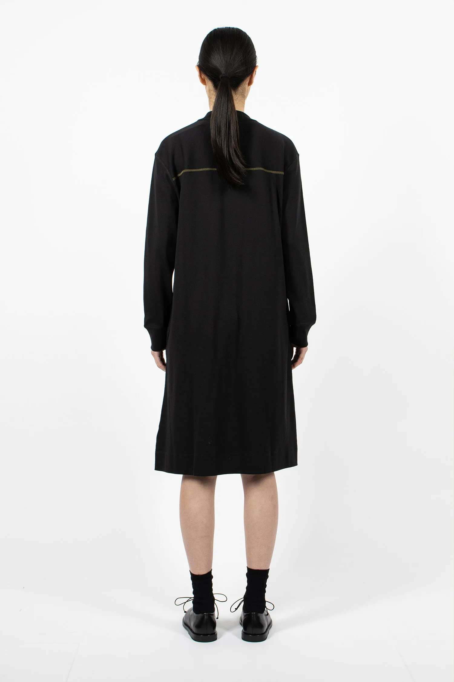 Yoke Seam Dress Ink