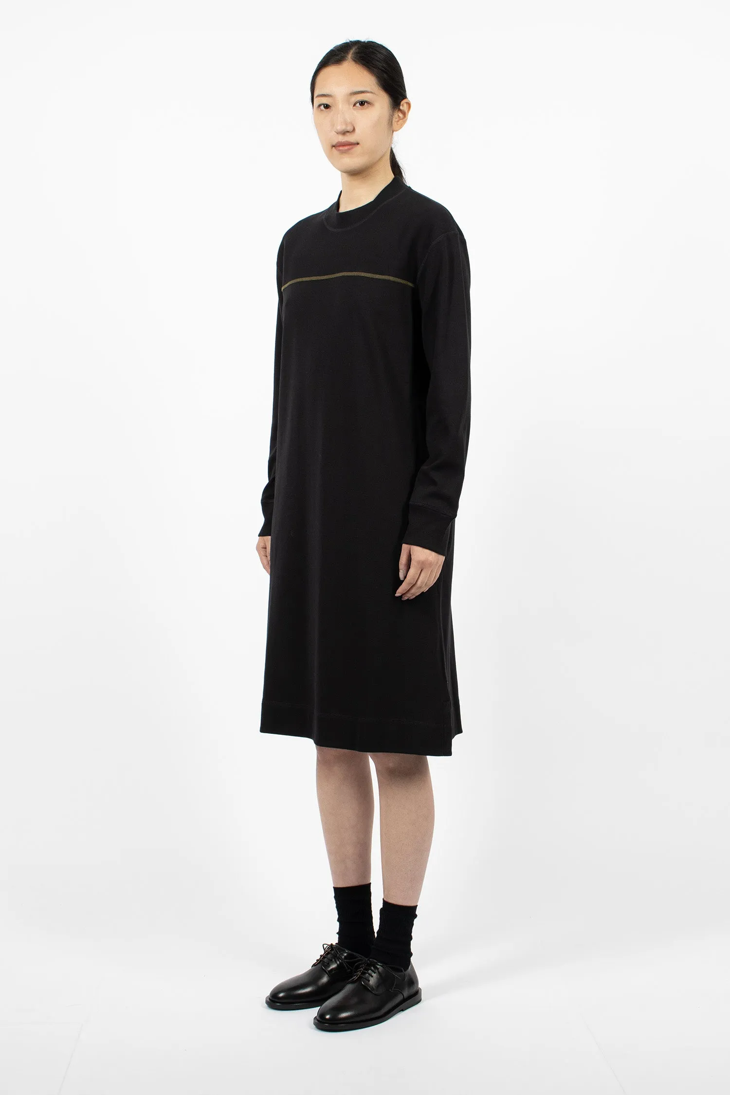 Yoke Seam Dress Ink